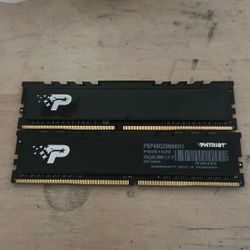 Patriot- Ram. 8g 2x4- DDR4- 2666Mhz
