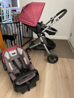 EvenFlow car seat, bassinet, stroller