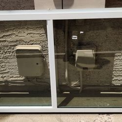 New Paramount 60x36 / 5x3 / 5030 XO Horizontal Side Sliding  Home Window Double Dual Pane Argon 2 Latch Security Wall Fin