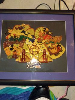 Disney 9 piece pin set framed. Rare