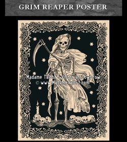 The Grim Reaper Poster. Halloween