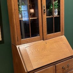 Vintage Cabinet/Secretary Desk