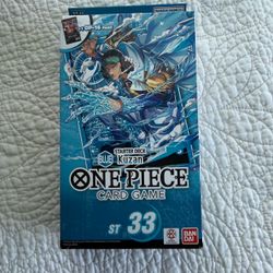 One Piece Starter Deck Ex ST-33 Blue Kuzan