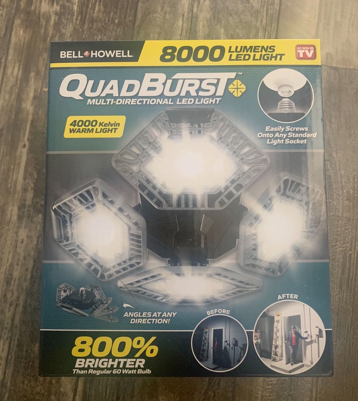 Quadburst 8k Lumens