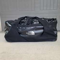 The North Face Rolling Thunder Wheeled Duffel Bag Black Old Gen Large