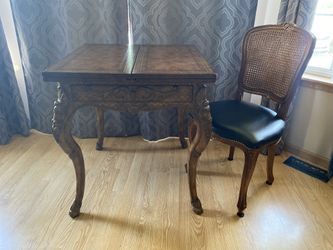 Handmade Maitland-Smith Foldable Gaming Table