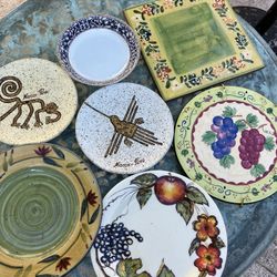 Platos de decoración, Todos por $7