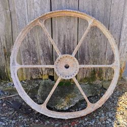 Cast Iron Wagon Wheel