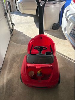 Step two push car