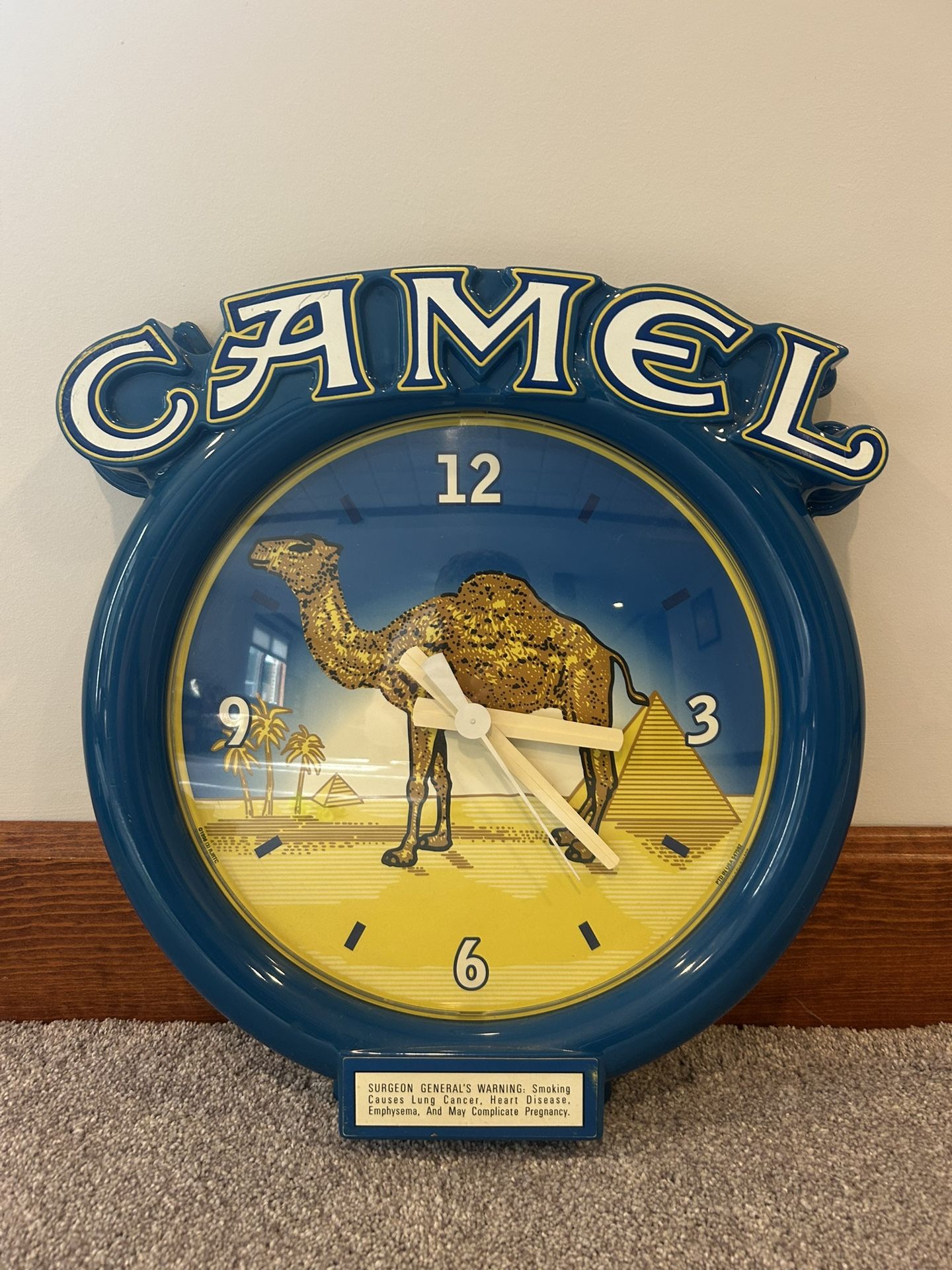 Vintage Camel Clock