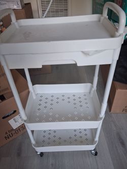 three shelf cart