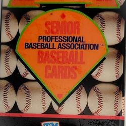 Rare** 1989-90 Senior League Professional Baseball Association Box
