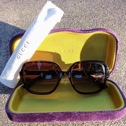 Gucci Havana/Brown Woman's Sunglasses GG1189S 003