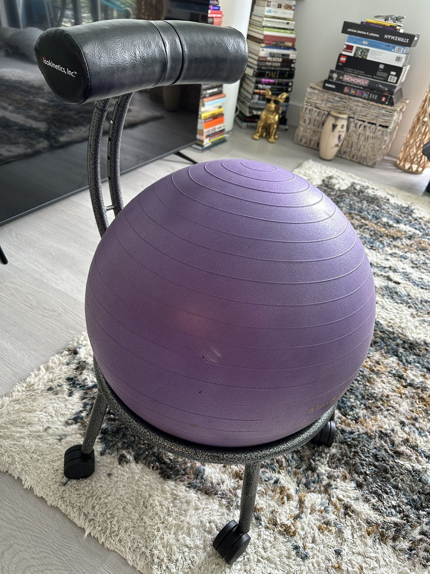 Isokinetics Chair Like New ( Ball Not Included)