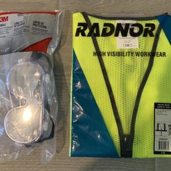 Safety Goggles And Vest