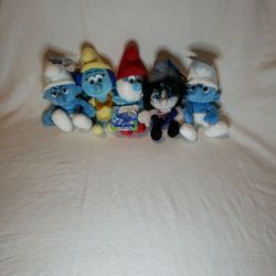 Smurf Bean Bag Plushes