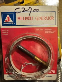 Johnstone Supply L36-075 Millivolt Generator (Thermopile)