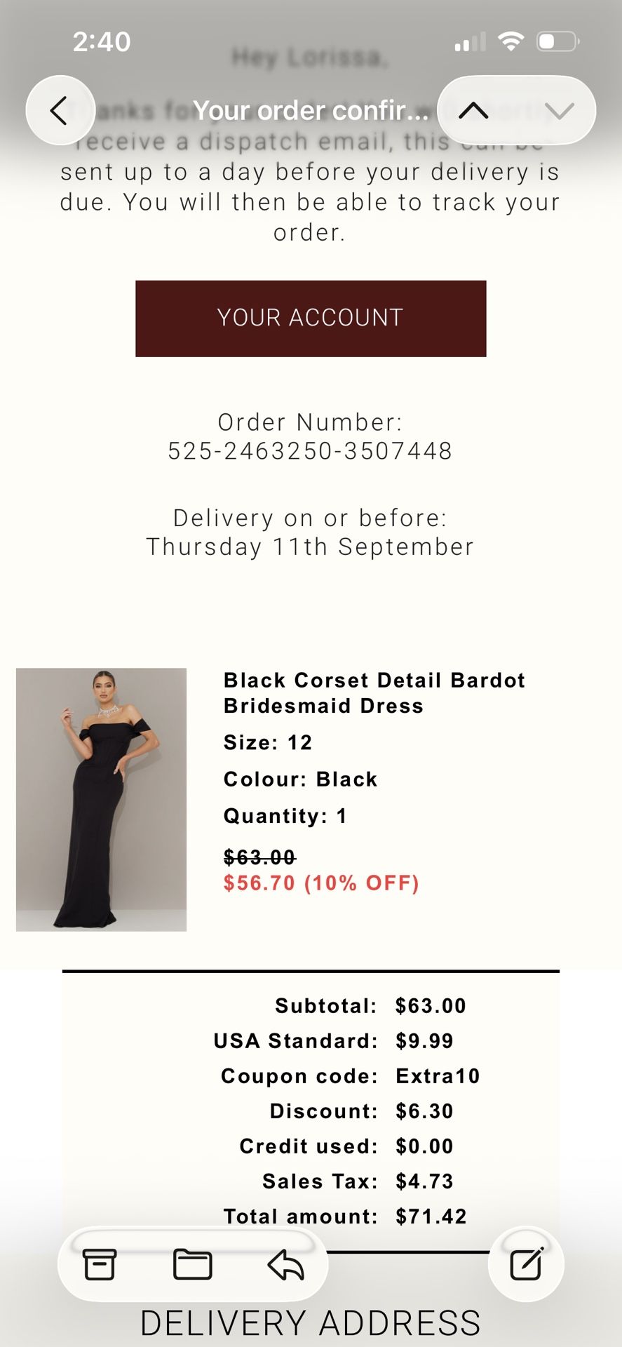 black corset detail bardot bridesmaid dress Rinna Black Lace And Satin Bardot-Neck Maxi Dress  Club L London
