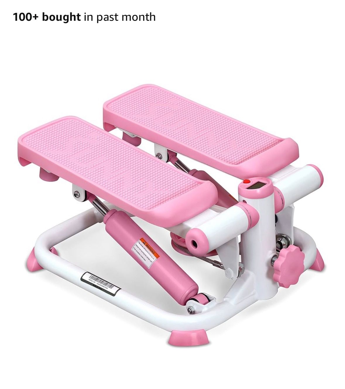 Step Machine Home Exercise Digital Step LCD Display Pink