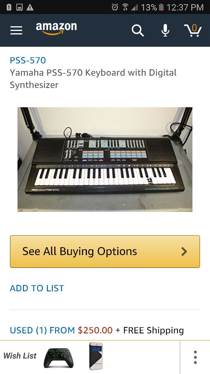 Yamaha portasound PSS-570