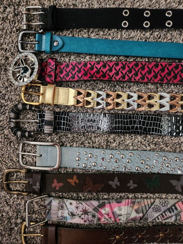 Size Small-Medium Womens Belts