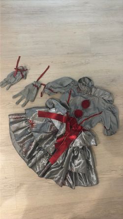 Voodoo Costume for Girls, Voodoo Doll Dress Halloween Scary