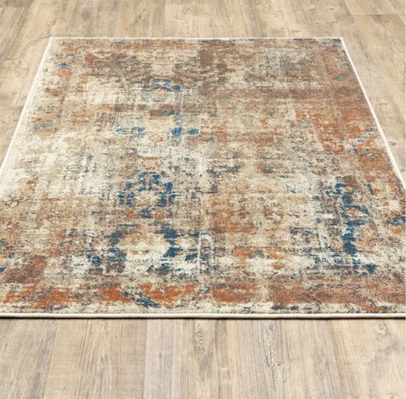 Abstract Area rug 96in x 132in
