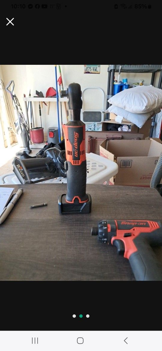 Snap On 14.4 Colt Like New No Wear Marks 1 Battery  No Charger..