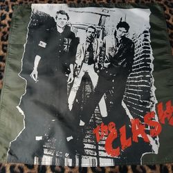 The Clash fabric poster 24" x 24"