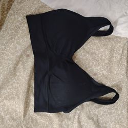 Black Wireless Bra