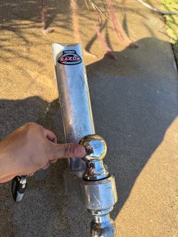 12” drop hitch