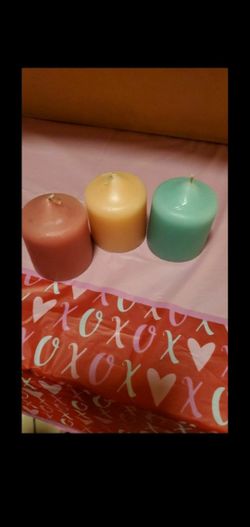 Candles 2 1/2" x 2"
