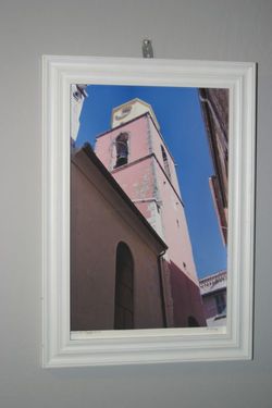 🏛️ Spanish Bell Tower Watercolor Print – 21½" x 14½"