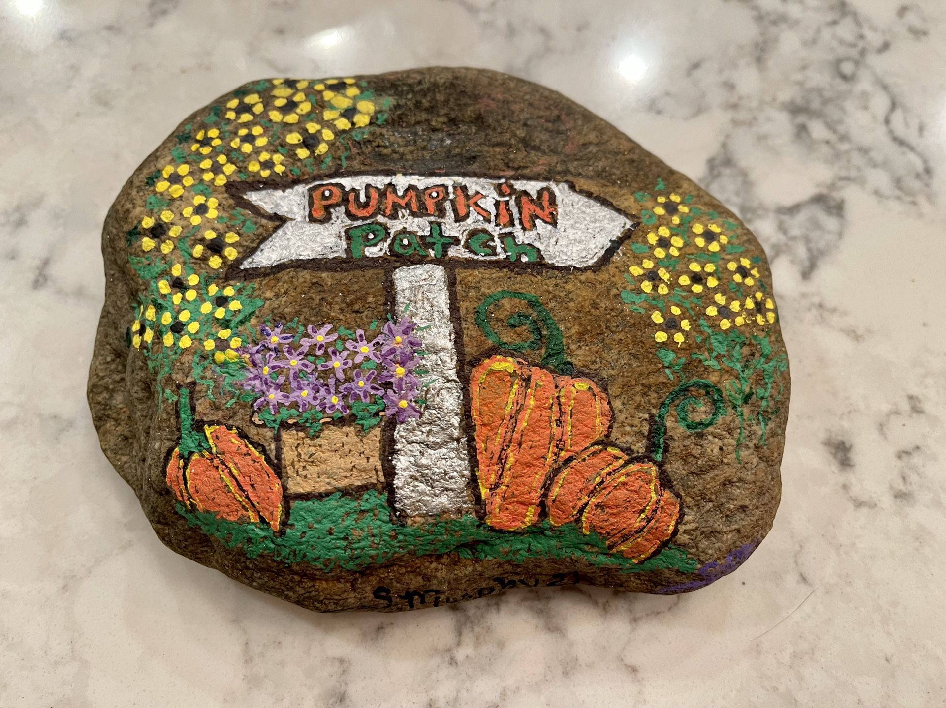 Hand Painted Rock