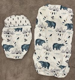 Baby Crib Sheet And Diaper Changing table Pad Cover/sheet