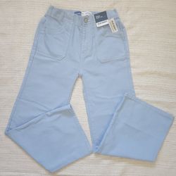 Old Navy Sky Blue Casual Pants Old Navy Baggy Wide Leg Blue Pants Jeans Size SM