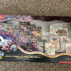 Paldean Fates Great Tusk Ex Box