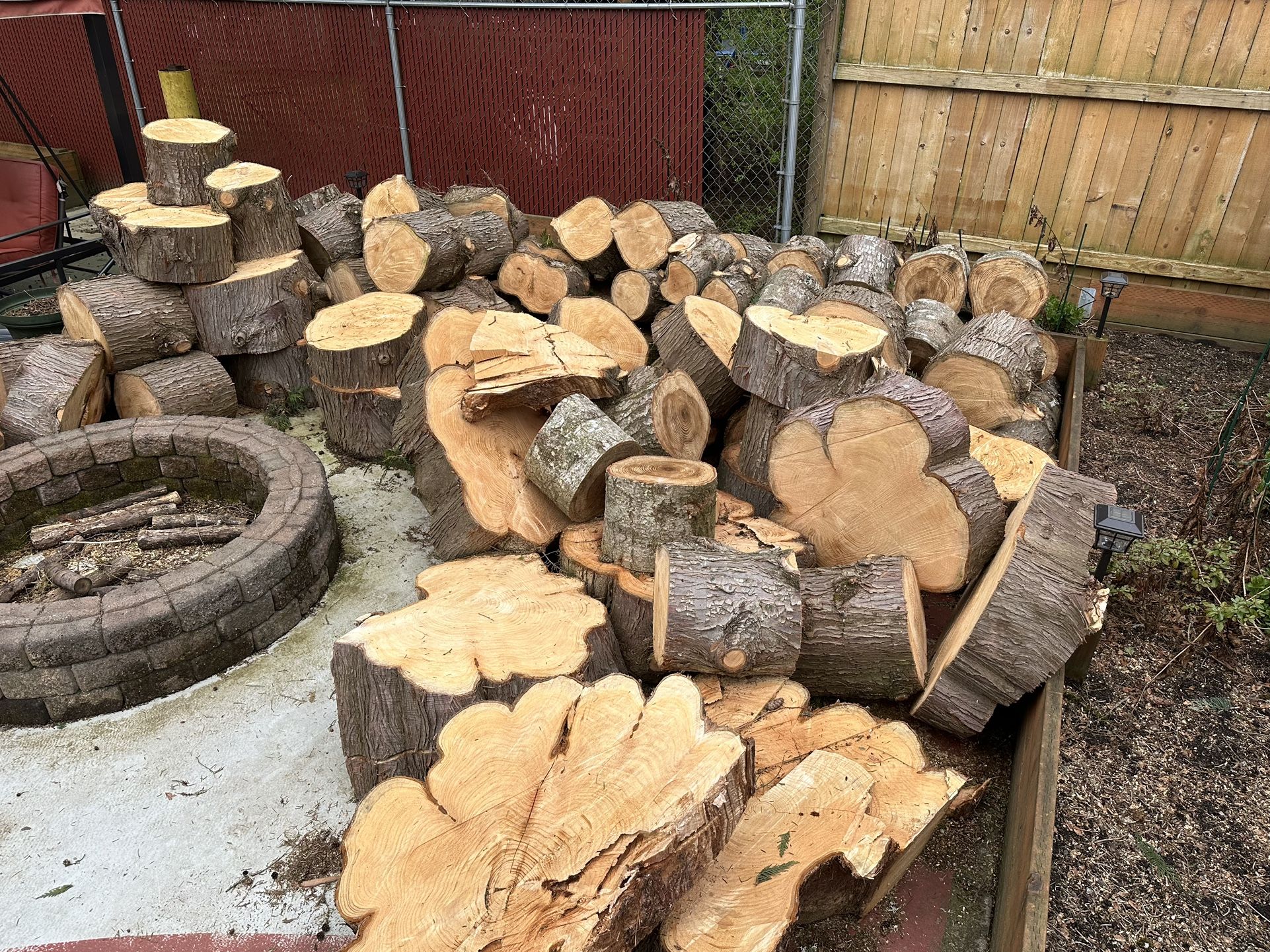 Free Firewood Unsplit Rounds for Sale in Everett, WA OfferUp