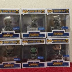 Guardians Ship Funko Pop Complete Set Marvel