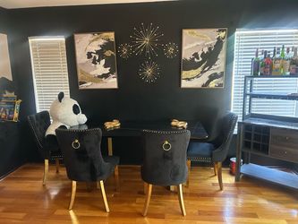 Dining table set