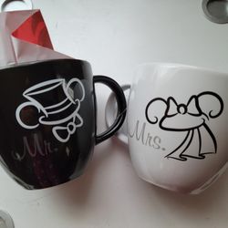 Mr. & Mrs.  Disney Mugs Thumbnail