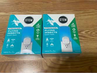 2 Stem Flying Insects Light Traps Starter Kits