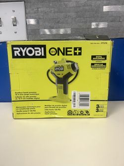 RYOBI ONE+ 18V Cordless High Pressure Inflator with Digital Gauge (Tool Only)