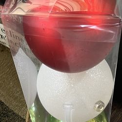 Set Of Three Oversized Christmas Ornaments (size Each 7.87)