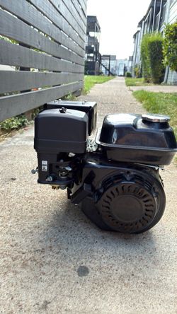 196cc 4-stroke horizontal shaft gas engine from a Coleman bike