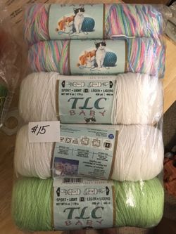 Yarn. TLC 5 skeins
