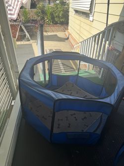 Foldable Pet Playpen – Good Condition