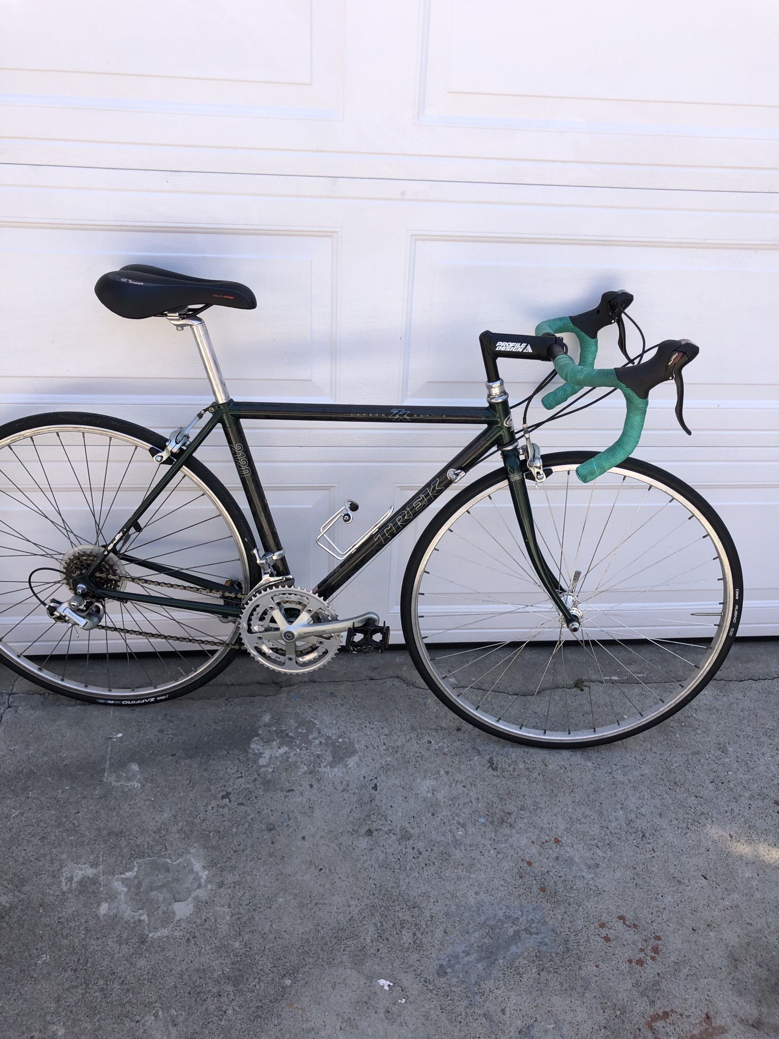 Vintage Trek 2200 ZX Carbon And Aluminium 18 Speed Road Bike Bicycle