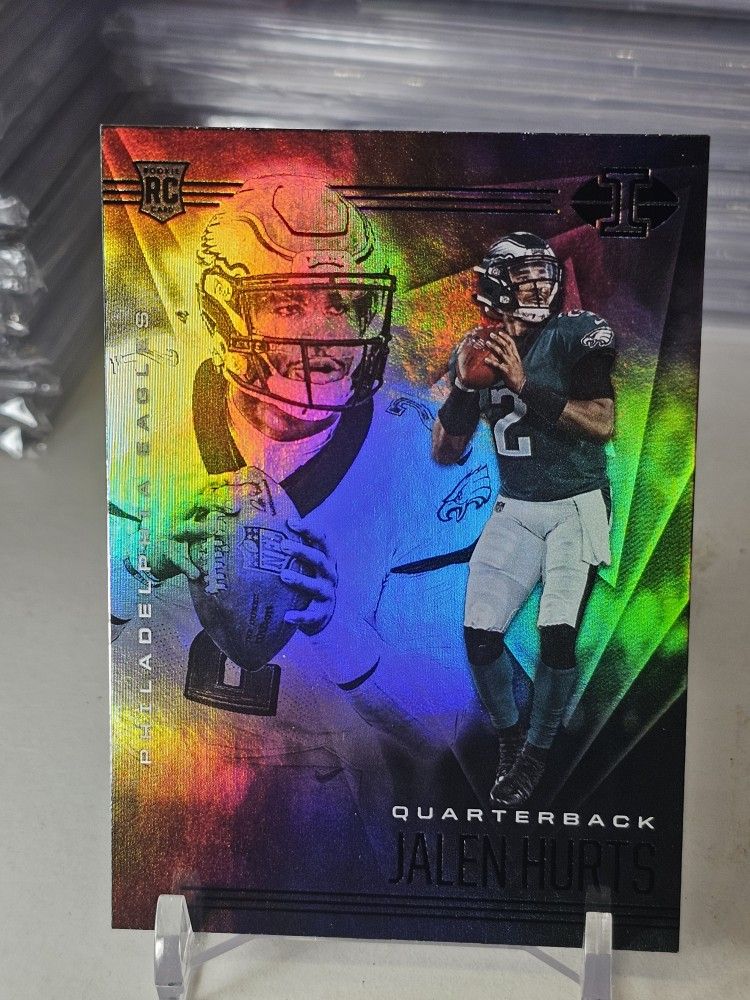 Jalen hurts rookie card eagles