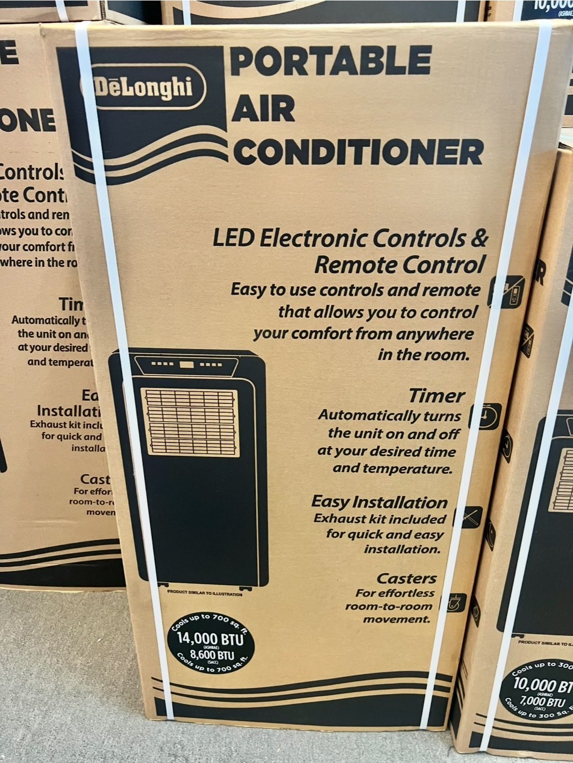 Portable Ac Unit 14k Btu Cools 700 Sqft 6 Month Warranty